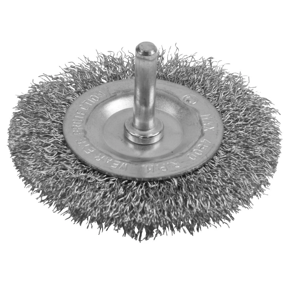 Scheibenbürste Grob Gewellt Ø100mm Stahldraht Drahtbürste Stahldrahtbürste 3 Scheibenbürste Grob Gewellt Ø100mm Stahldraht Drahtbürste Stahldrahtbürste