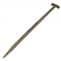 Doppelfeder-Spatenstiel Damen Esche 93 Cm Gebogen