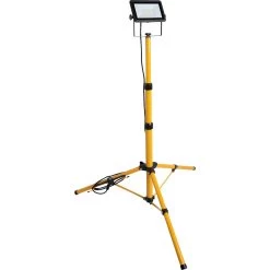 Meister LED Flutlichtstrahler Tragbar Auf Teleskopstativ 30 W