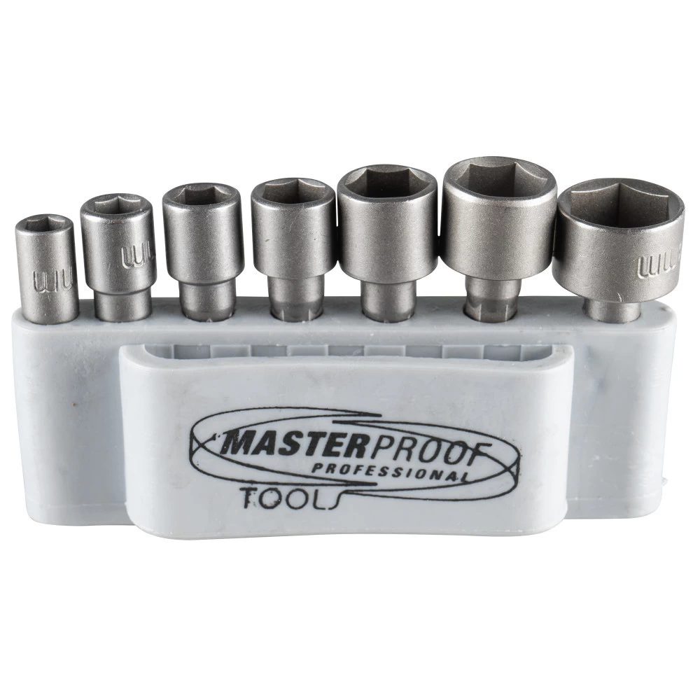 Stecknüsse Set 8-teilig 5-13 Mm Für Akkuschrauber 3 Stecknüsse Set 8-teilig 5-13 Mm Für Akkuschrauber