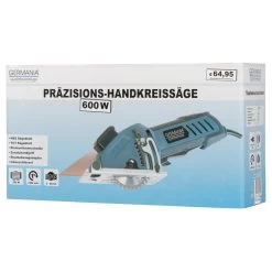 GERMANIA Mini-Handkreissäge, 600 W 15 GERMANIA Mini-Handkreissäge, 600 W -Home Tool Store 2QOpmMABKSg7VCT 1280x1280