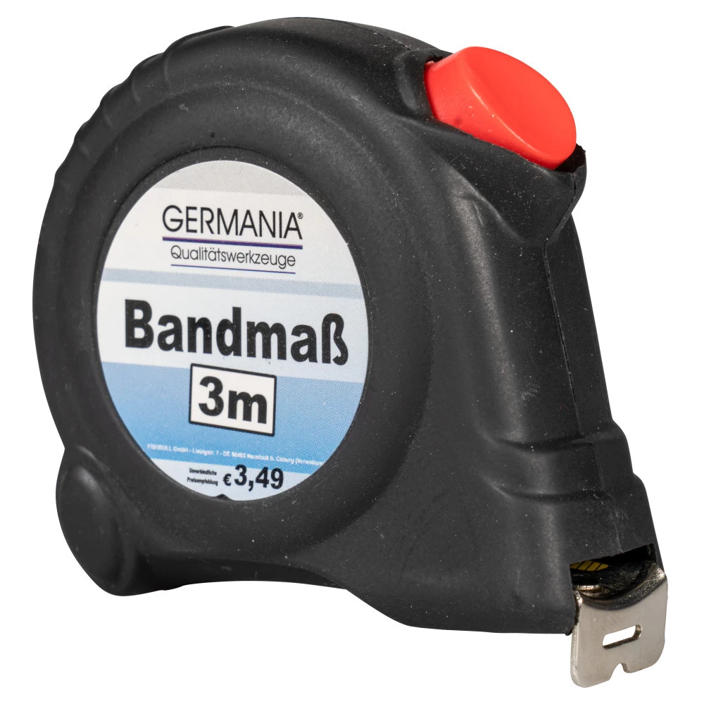 Maßband 3m Metall Autostop Softgrip Bandmaß Rollbandmaß Rollmaßband Messband 4 Maßband 3m Metall Autostop Softgrip Bandmaß Rollbandmaß Rollmaßband Messband – Bild 2