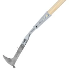 Fugenkratzer Aus Edelstahl Mit Holzstiel Und Kunststoff-Schonkappe