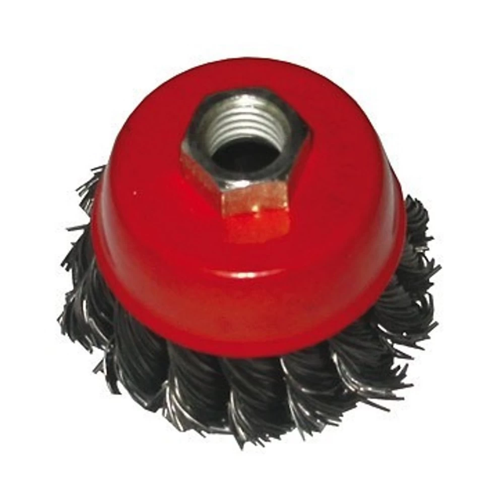 GERMANIA Topfbürste Gezopft M14 Stahldraht 65mm 3 GERMANIA Topfbürste Gezopft M14 Stahldraht 65mm