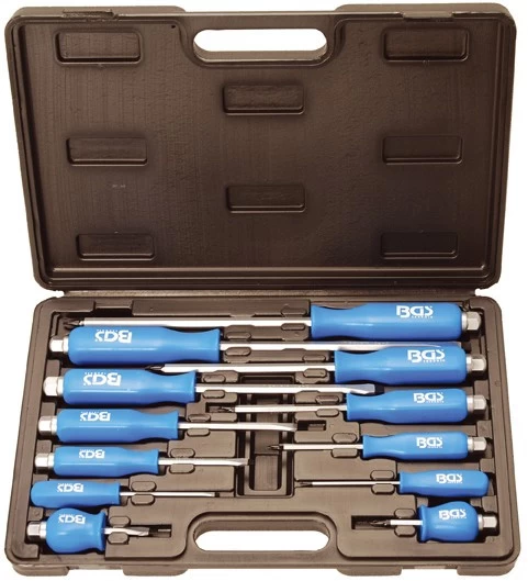 Schraubendreher-Satz 12-teilig Kreuzschlitz, Schlitz 3 Schraubendreher-Satz 12-teilig Kreuzschlitz, Schlitz