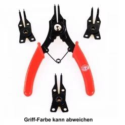 Sicherungsringzangen Set 5tlg. 160mm Sprengringzange Seegeringzange Zange