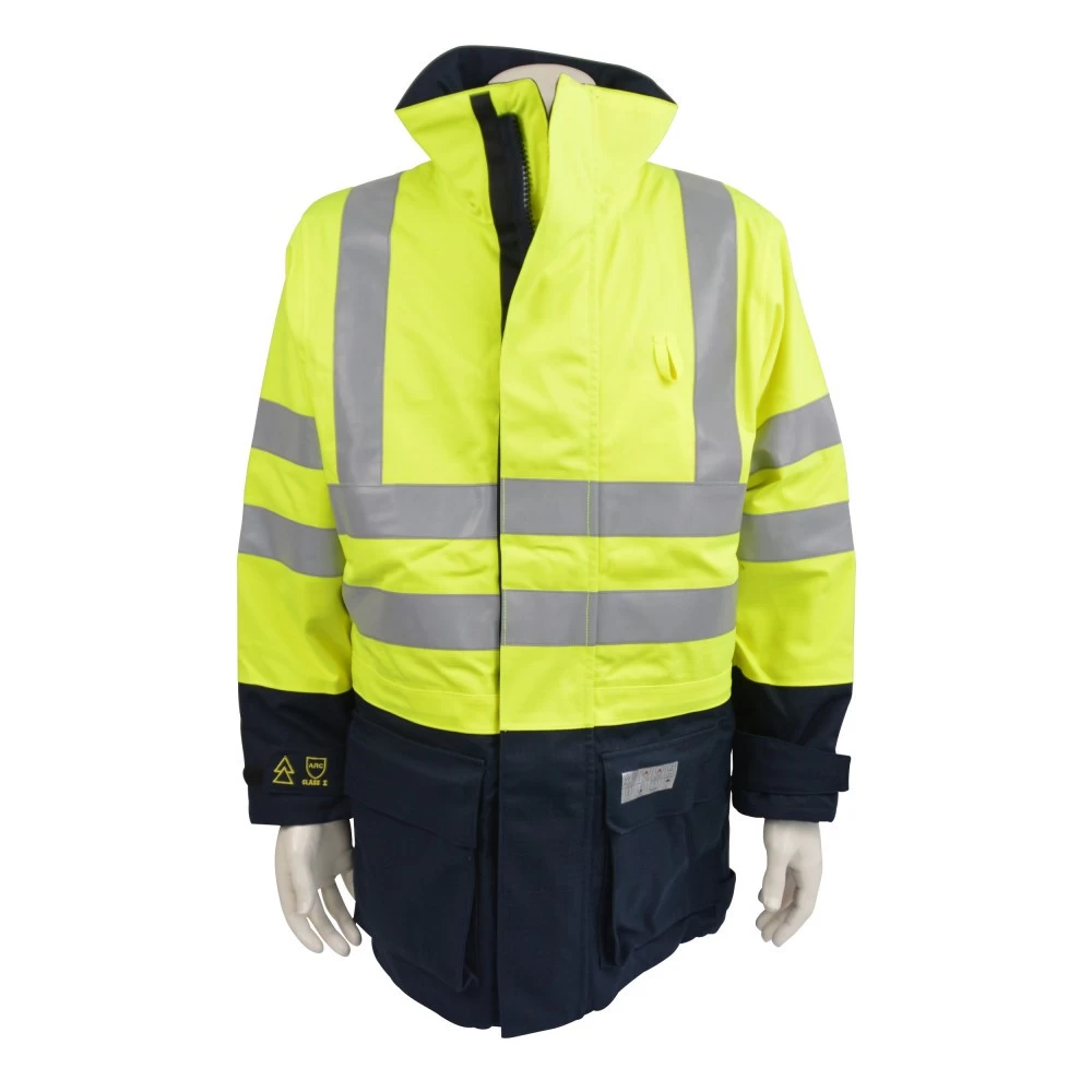 Siopor Warnschutz Jacke Gelb EN471 Größe XXL Arbeitsjacke Parka 3 Siopor Warnschutz Jacke Gelb EN471 Größe XXL Arbeitsjacke Parka