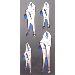 BGS Werkstattwageneinlage 1/3 Mit Gripzangen 4-teilig