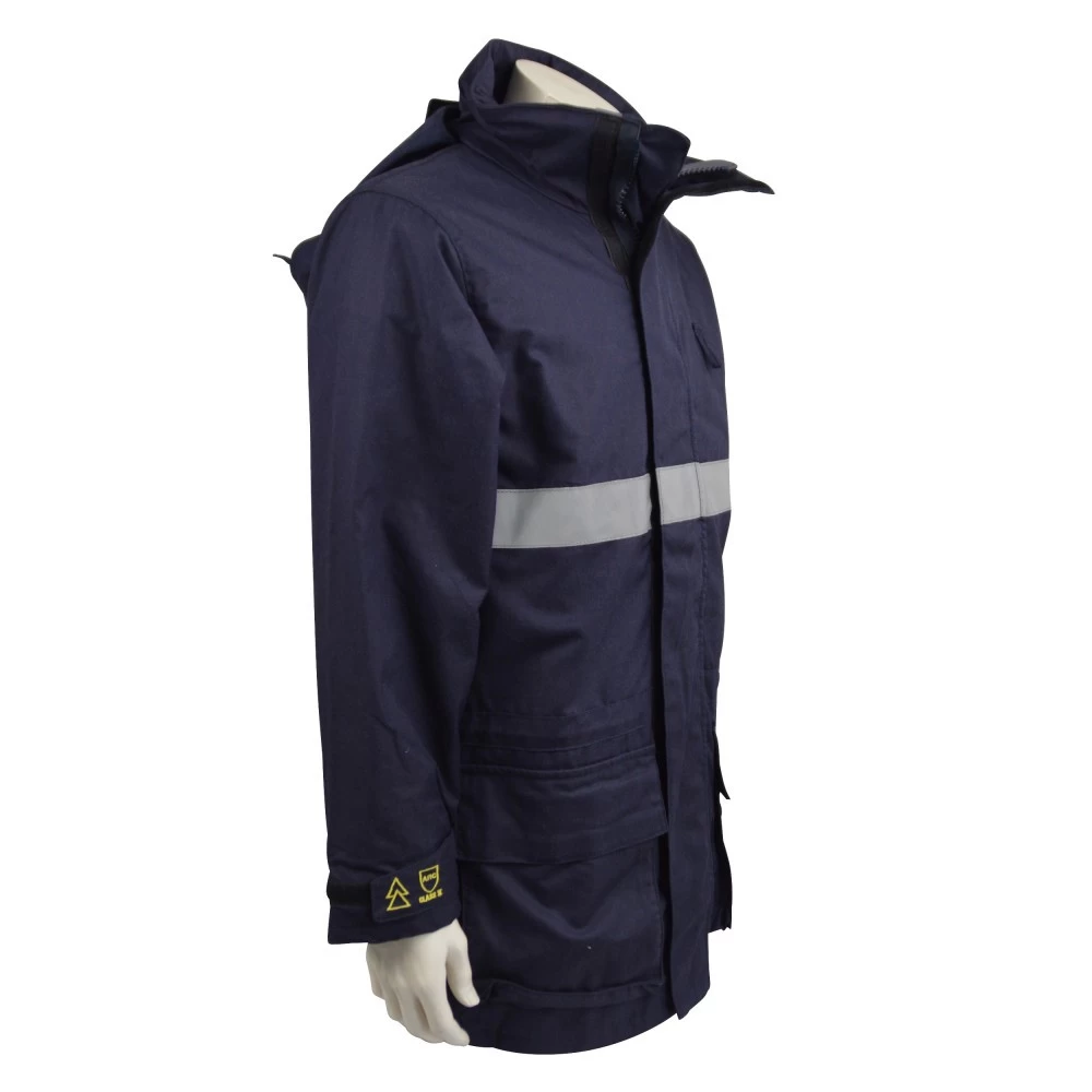 Sioen Gidara Jacke Marineblau Größe S Parka 4 Sioen Gidara Jacke Marineblau Größe S Parka – Bild 2