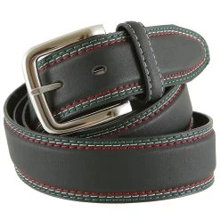 Herren Ledergürtel Länge 115-135 Cm Mit 3,7 Cm Breite