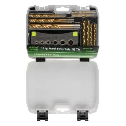 HSS TIN Bohrersatz 10-teilig, 2-10 Mm, Mit Bohrhilfe 10 HSS TIN Bohrersatz 10-teilig, 2-10 Mm, Mit Bohrhilfe -Home Tool Store ZgJjXjVVA5cDpK 1280x1280