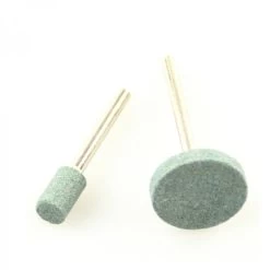 Schleifstein Set 2tlg. Ă3,17mm Aufnahme Silizium Schleifstifte Minischleifer