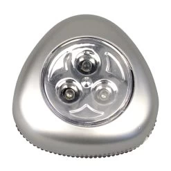 LED-Leuchte 65 X 65 X 25 Mm Silber Mit 3 LED