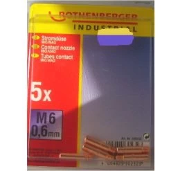 Rothenberger Stromdüse Für MIG/MAG Brenner M6 0,6mm